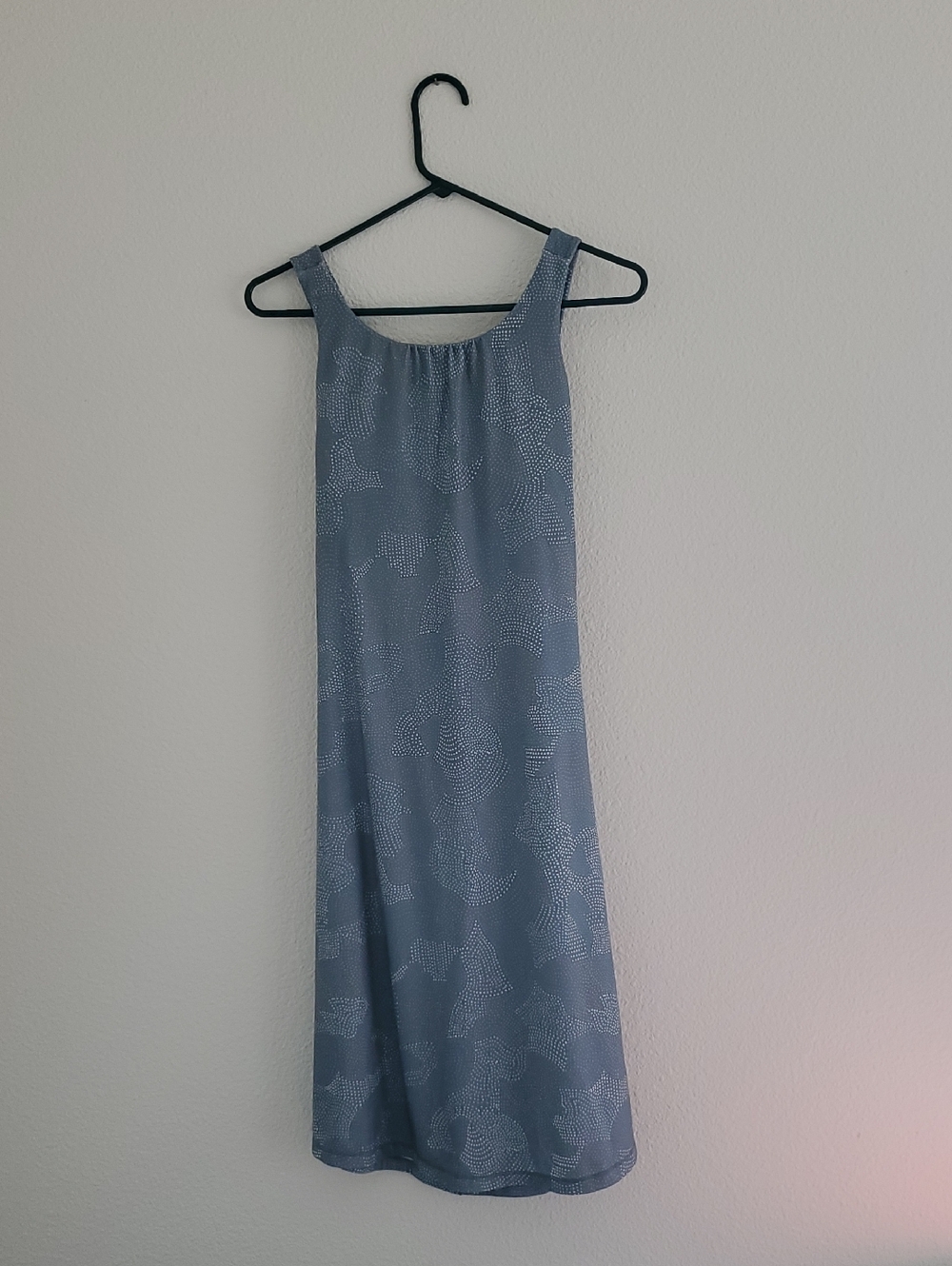 Prana Skypath Dress Seafoam Dotty Size Medium